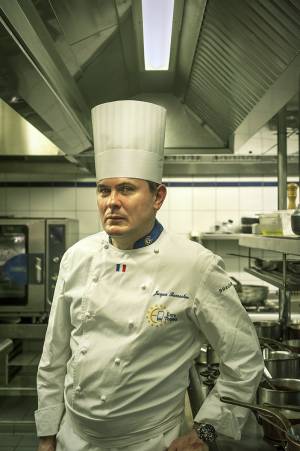 Jacques Barnachon, cuisinier, pour le journal Libération